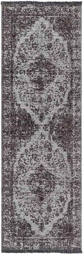 Agios Traditional Dark Brown Area Rug