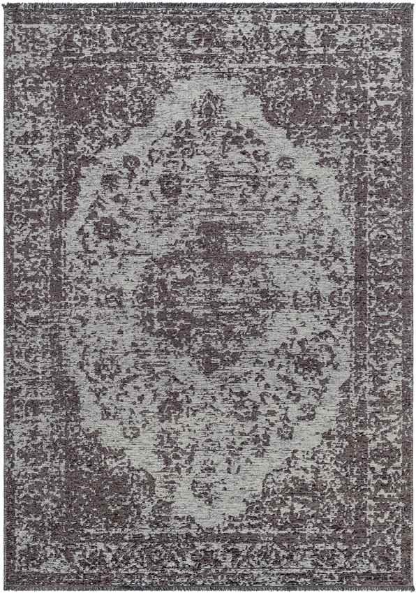 Agios Traditional Dark Brown Area Rug