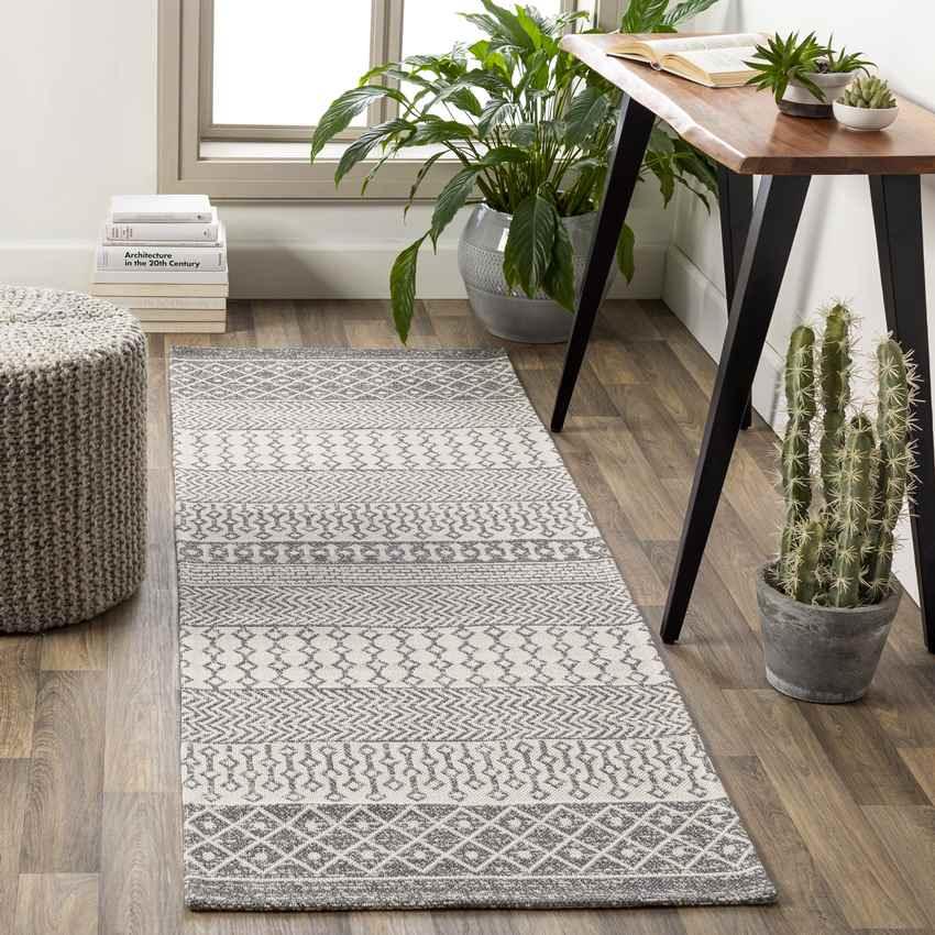 Aigle Global Charcoal Area Rug