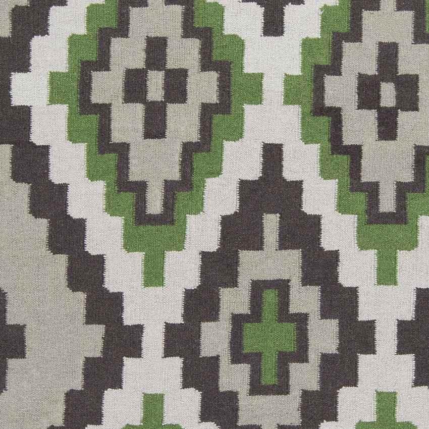 Ailey Global Black/Green Area Rug