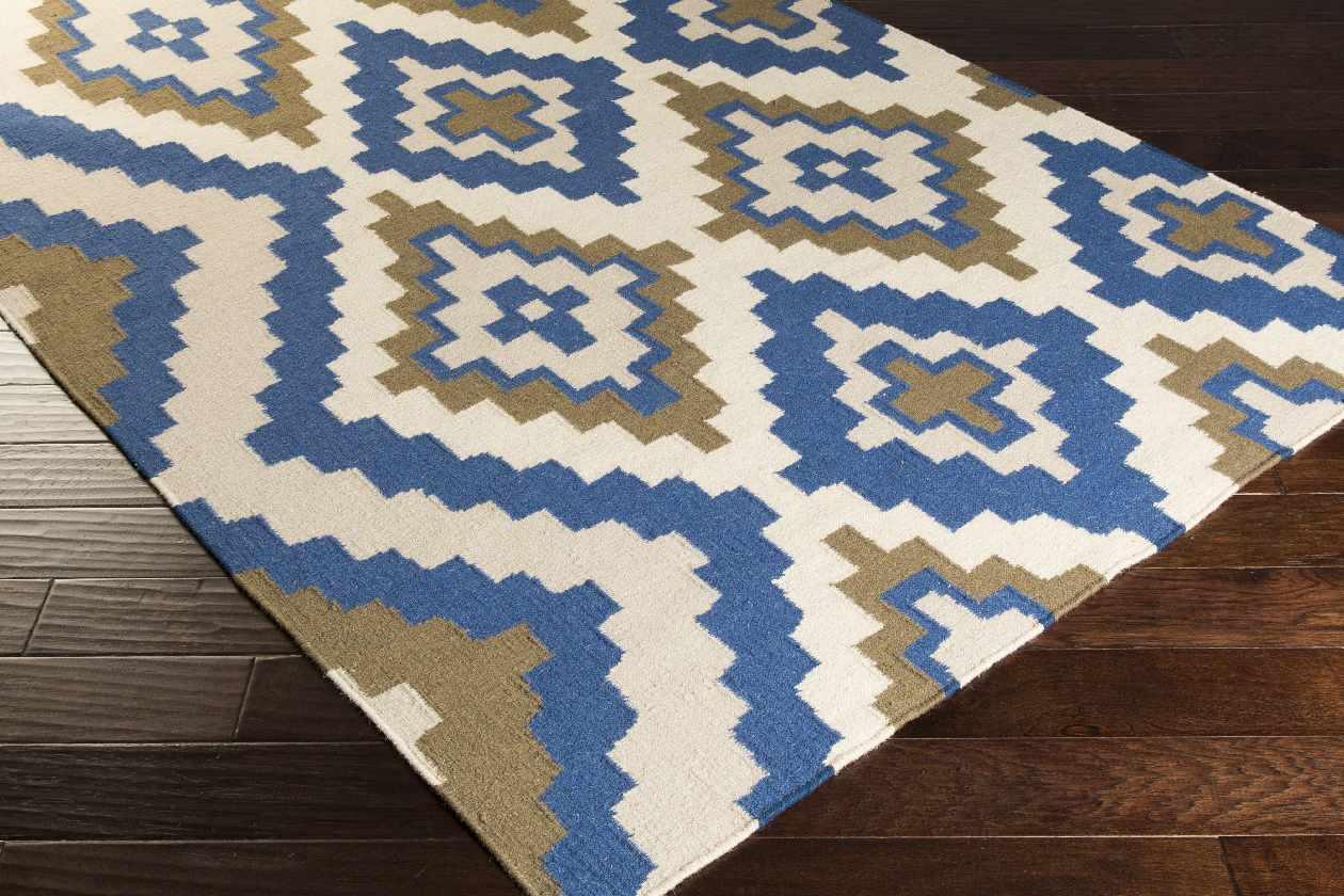 Ailey Global Navy Area Rug