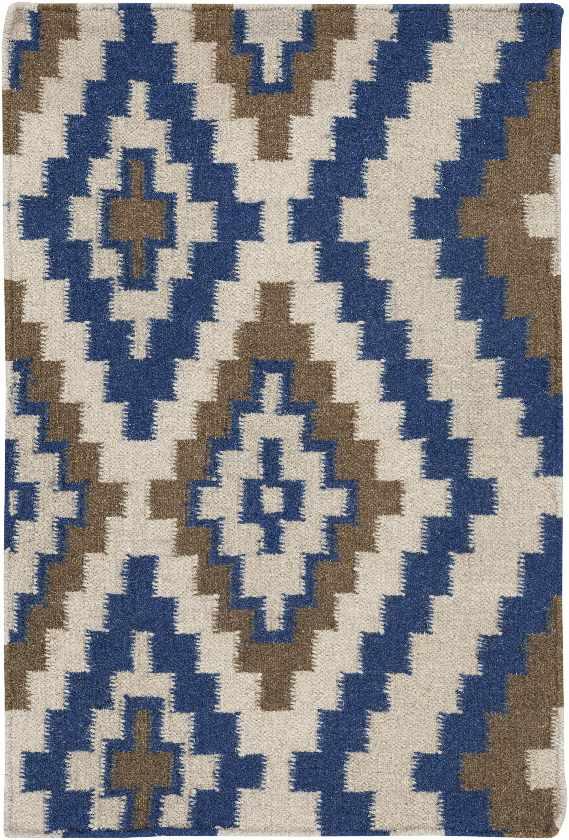 Ailey Global Navy Area Rug