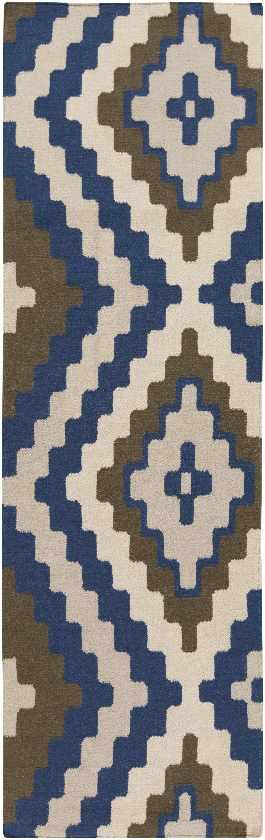 Ailey Global Navy Area Rug