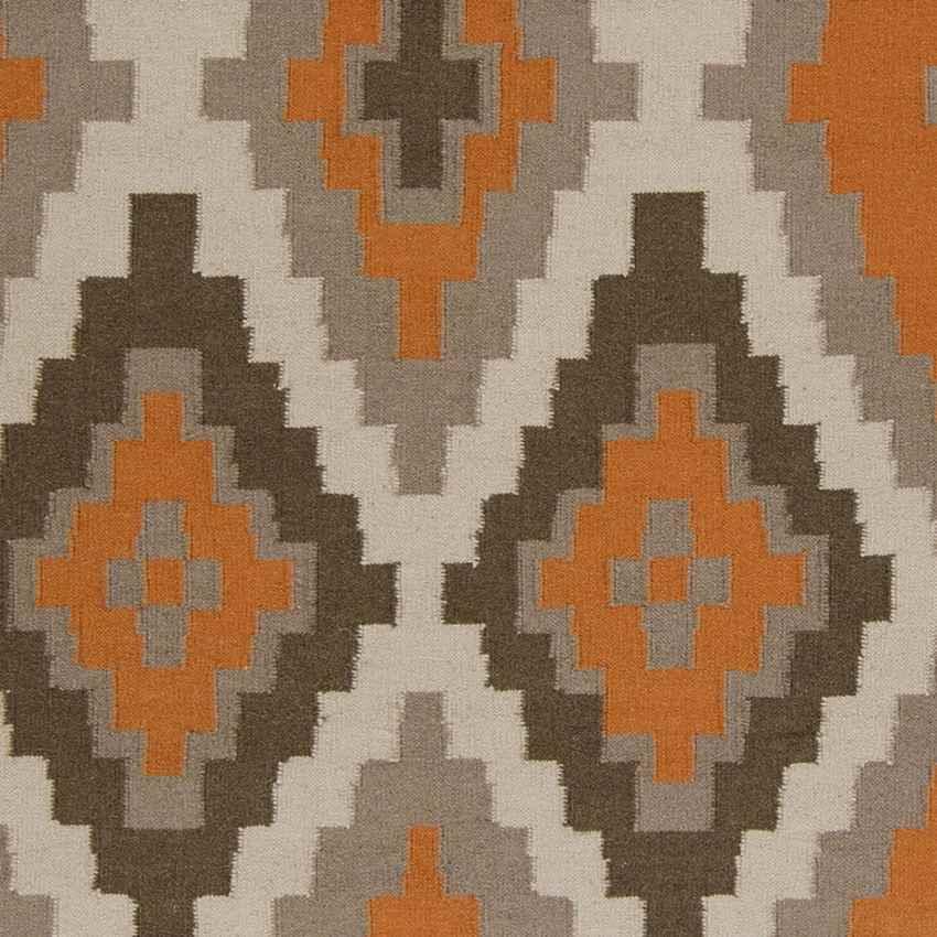 Ailey Global Orange/Taupe Area Rug