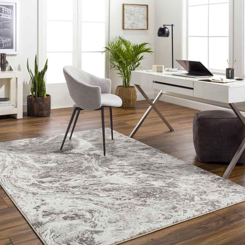 Ainsworth Modern Taupe Area Rug