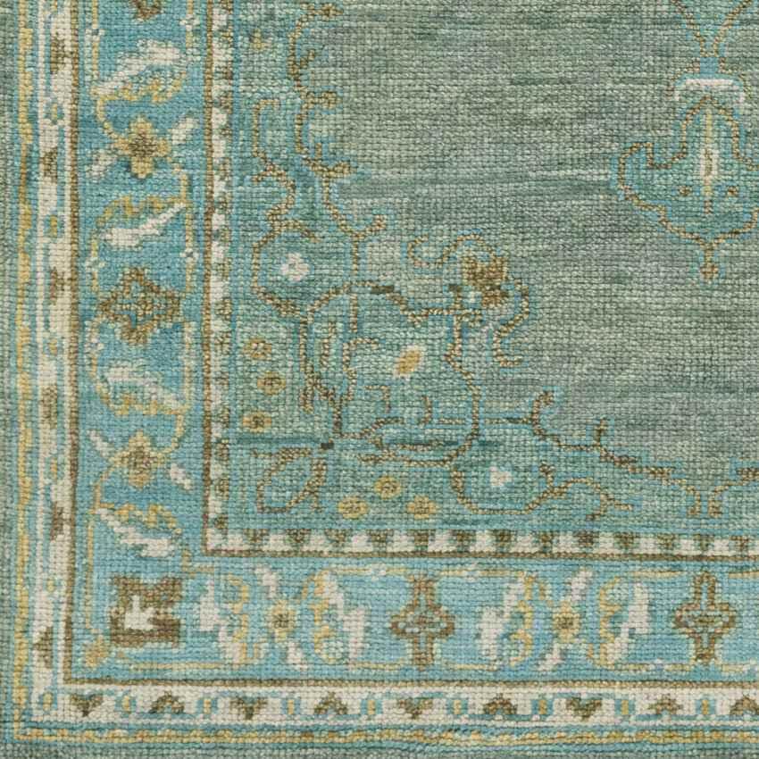 Aisne Traditional Emerald Area Rug