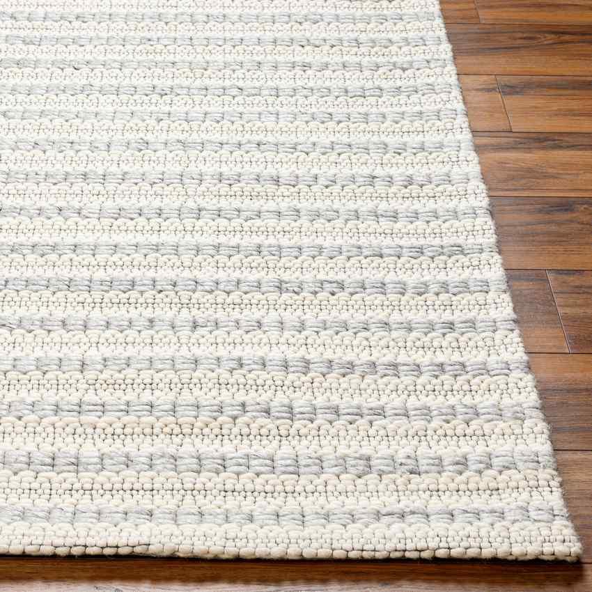 Akeim Cottage Light Gray/Cream Area Rug