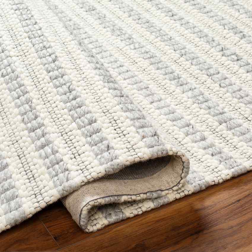 Akeim Cottage Light Gray/Cream Area Rug