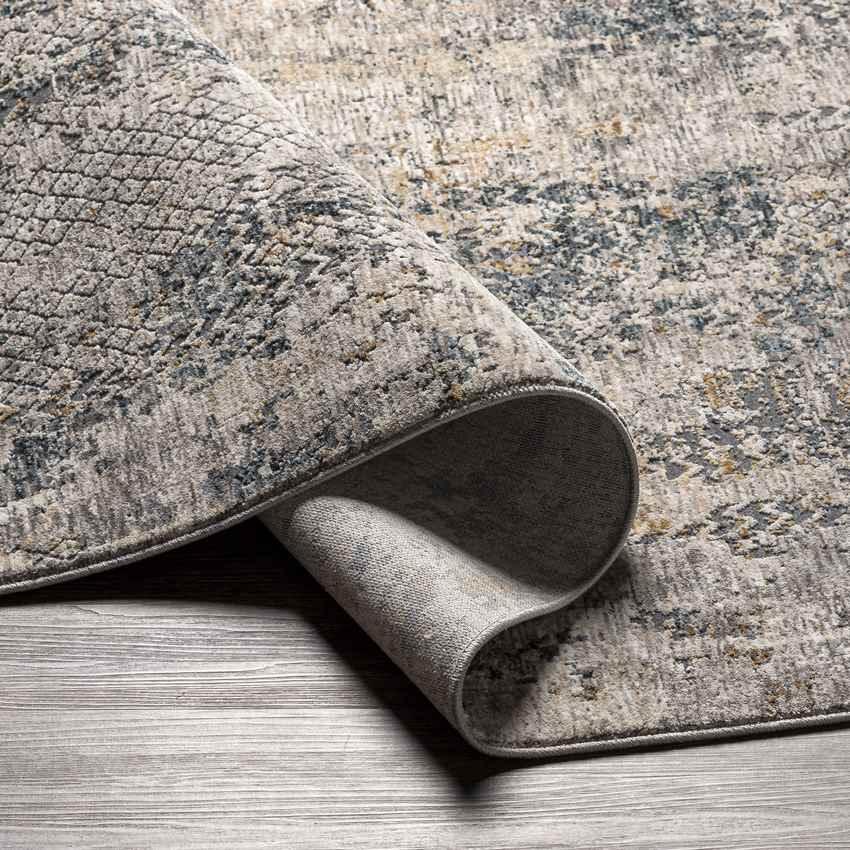 Akker Modern Charcoal Area Rug