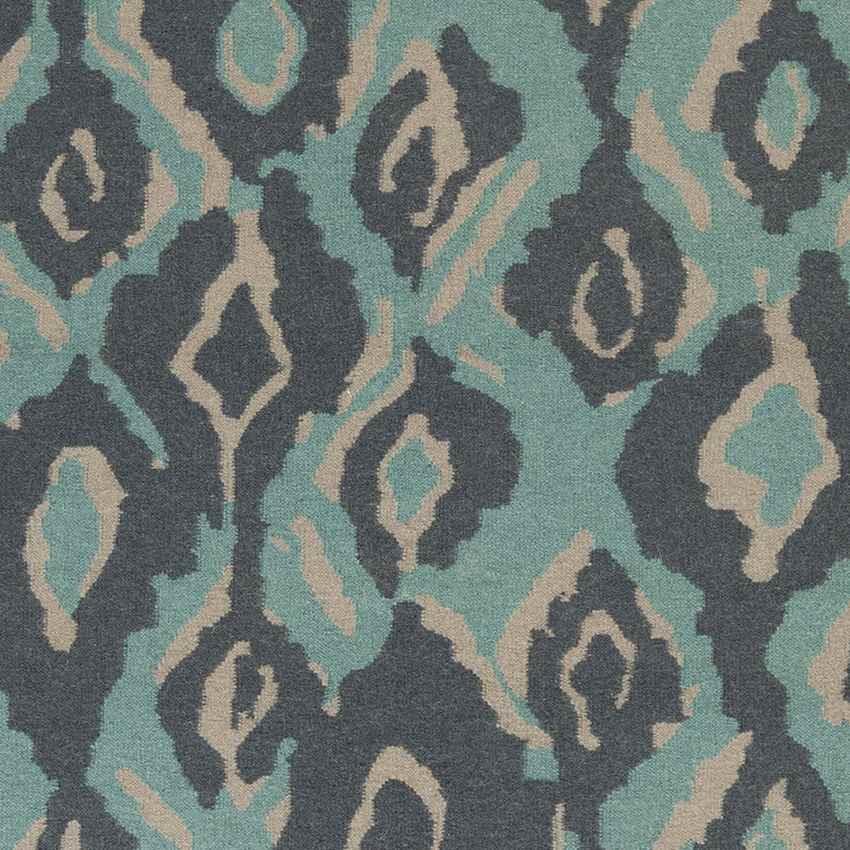 Akron Global Aqua/Dark Green Area Rug