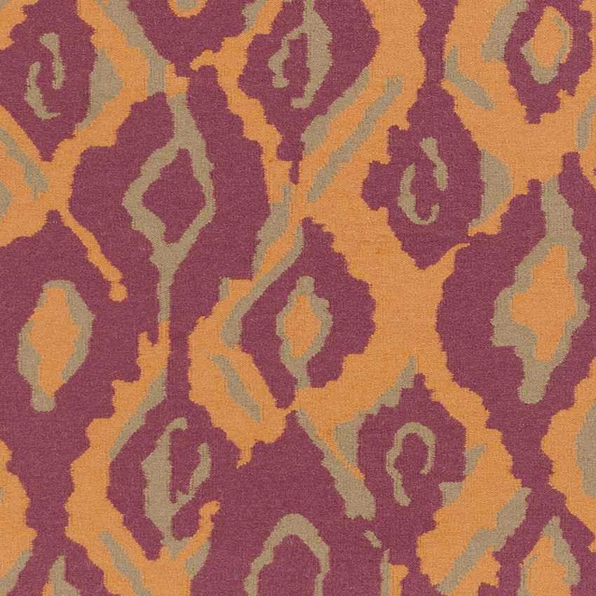 Akron Global Bright Orange/Fuschia Area Rug