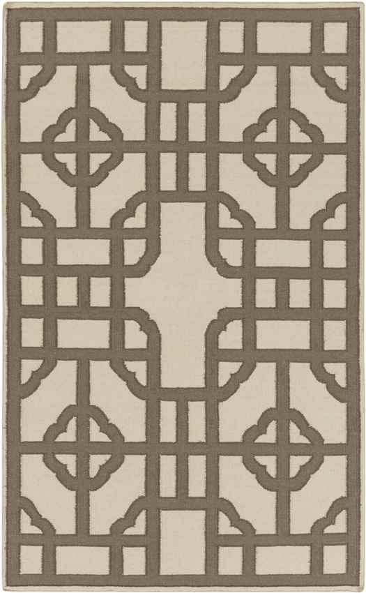 Alakanuk Modern Beige/Brown Area Rug