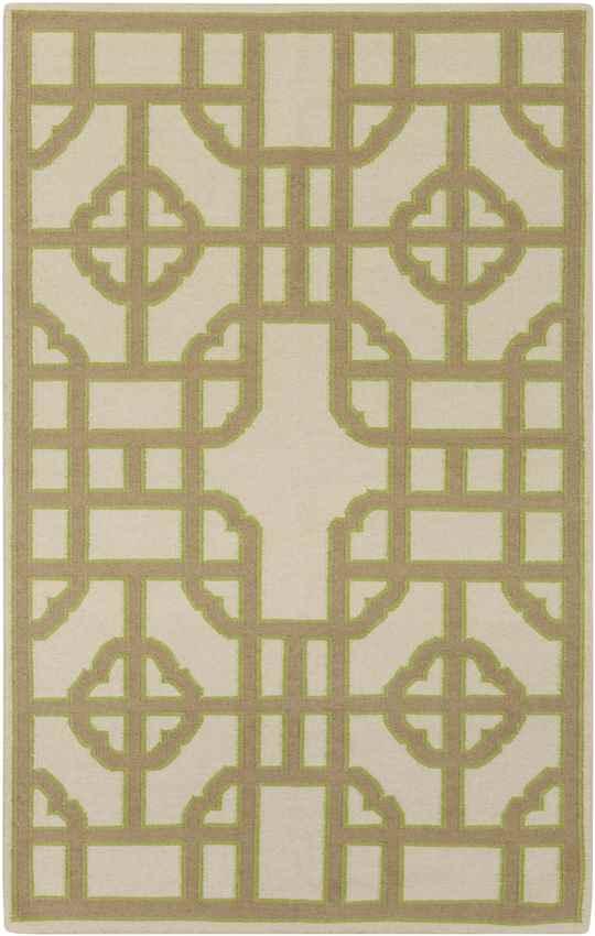 Alakanuk Modern Light Olive Area Rug