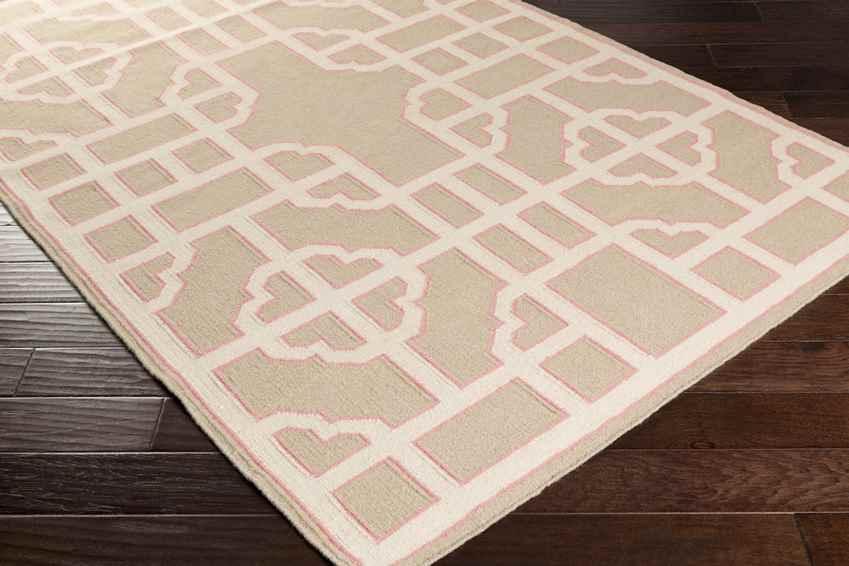 Alakanuk Modern Tan/Beige Area Rug