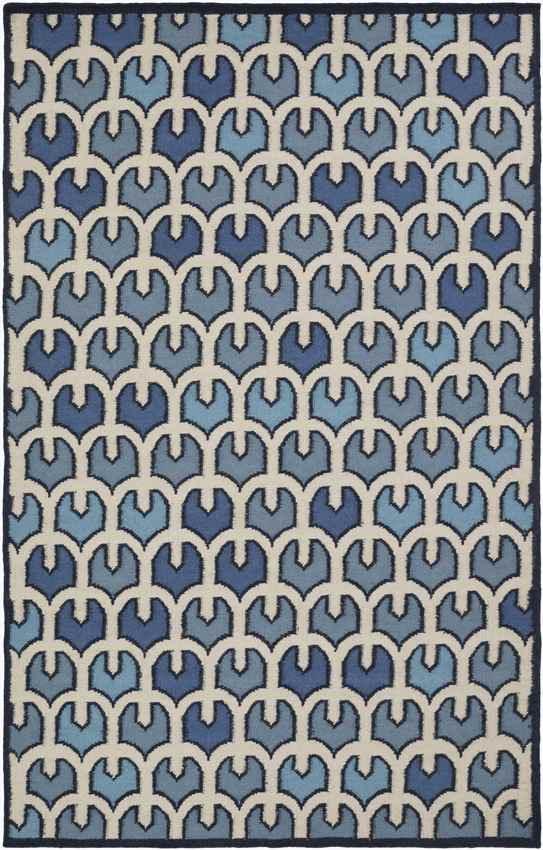 Alamo Modern Blue/Beige Area Rug