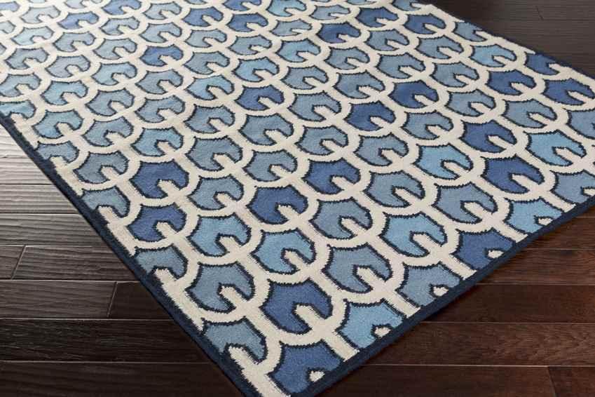 Alamo Modern Blue/Beige Area Rug