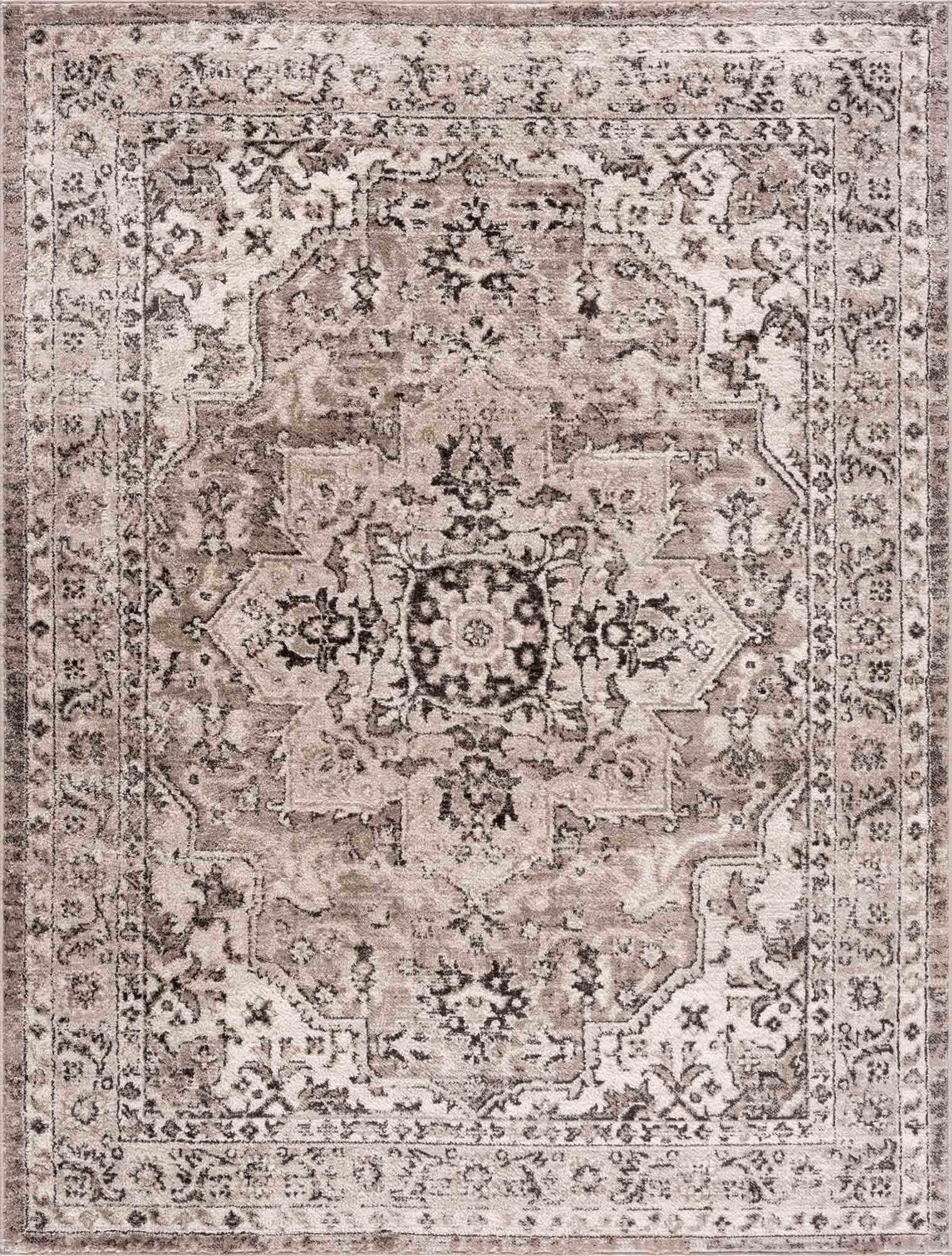 Albie Beige Area Rug