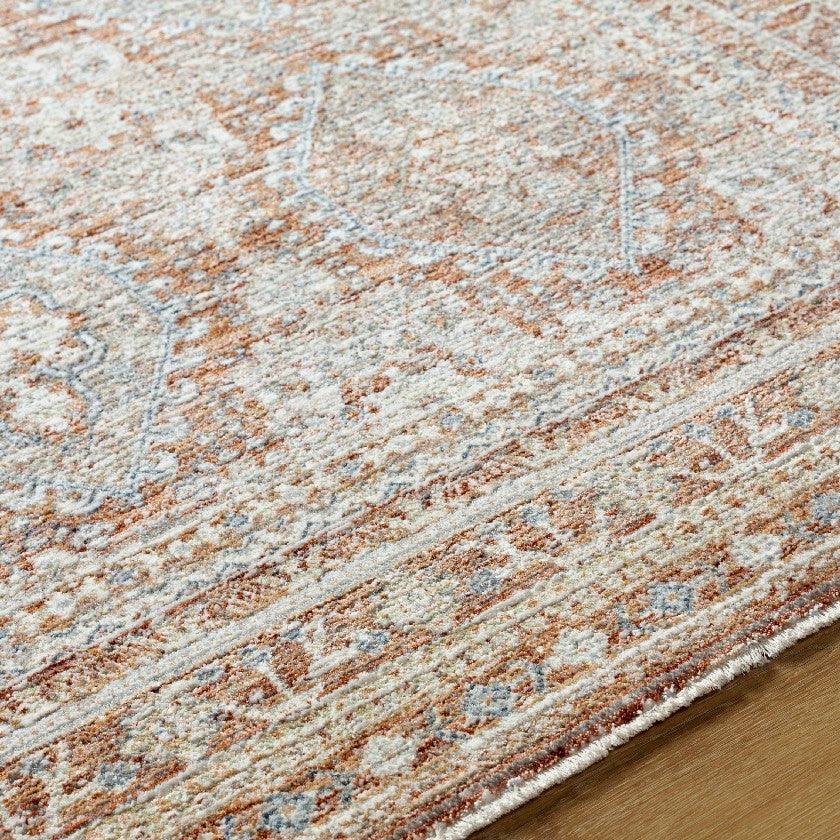 Albina Traditional Ash/Khaki Area Rug