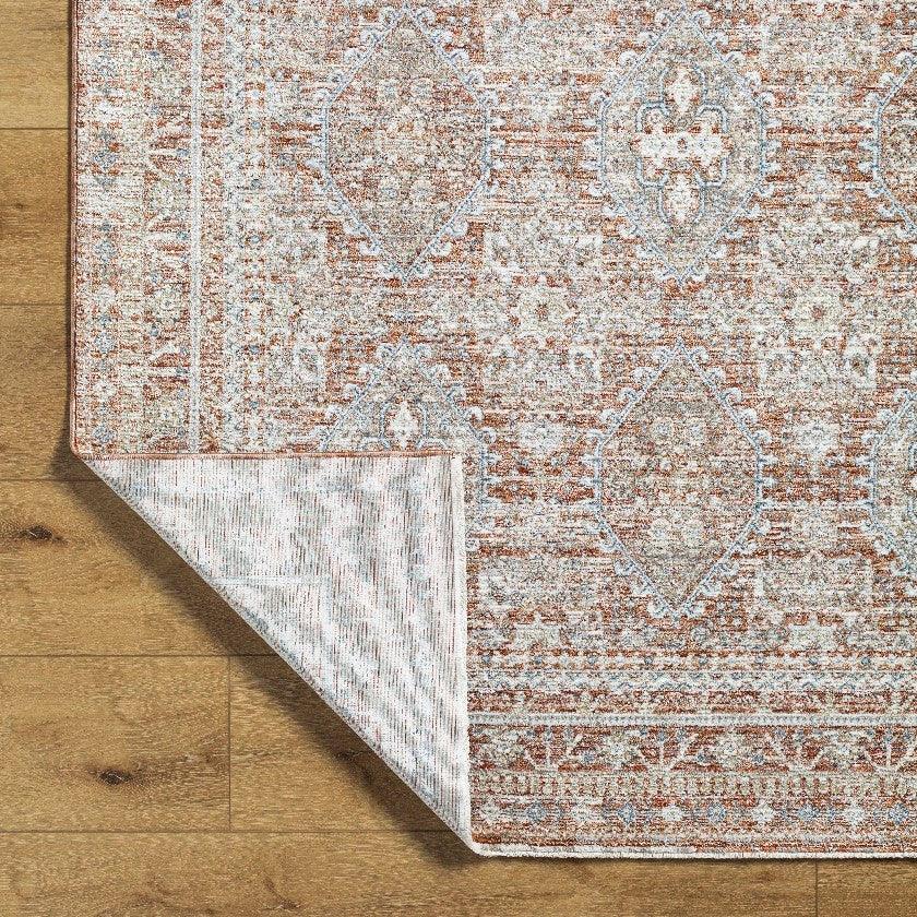 Albina Traditional Ash/Khaki Area Rug