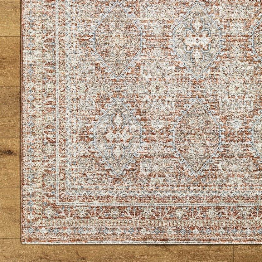 Albina Traditional Ash/Khaki Area Rug