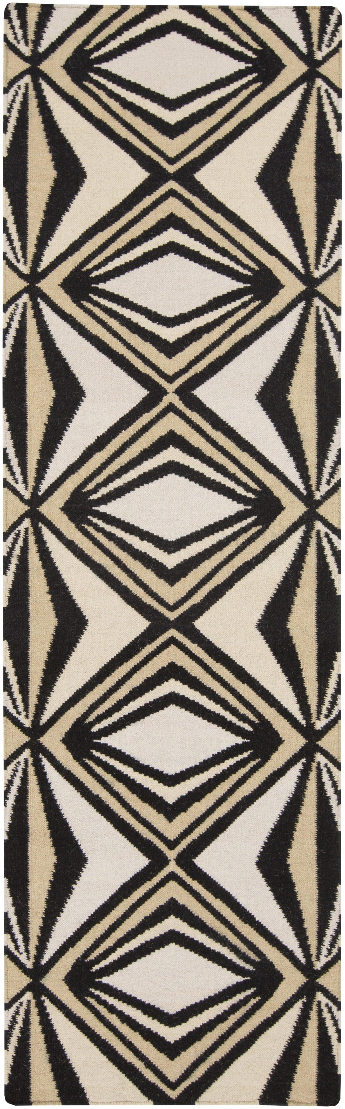 Albion Modern Black Area Rug