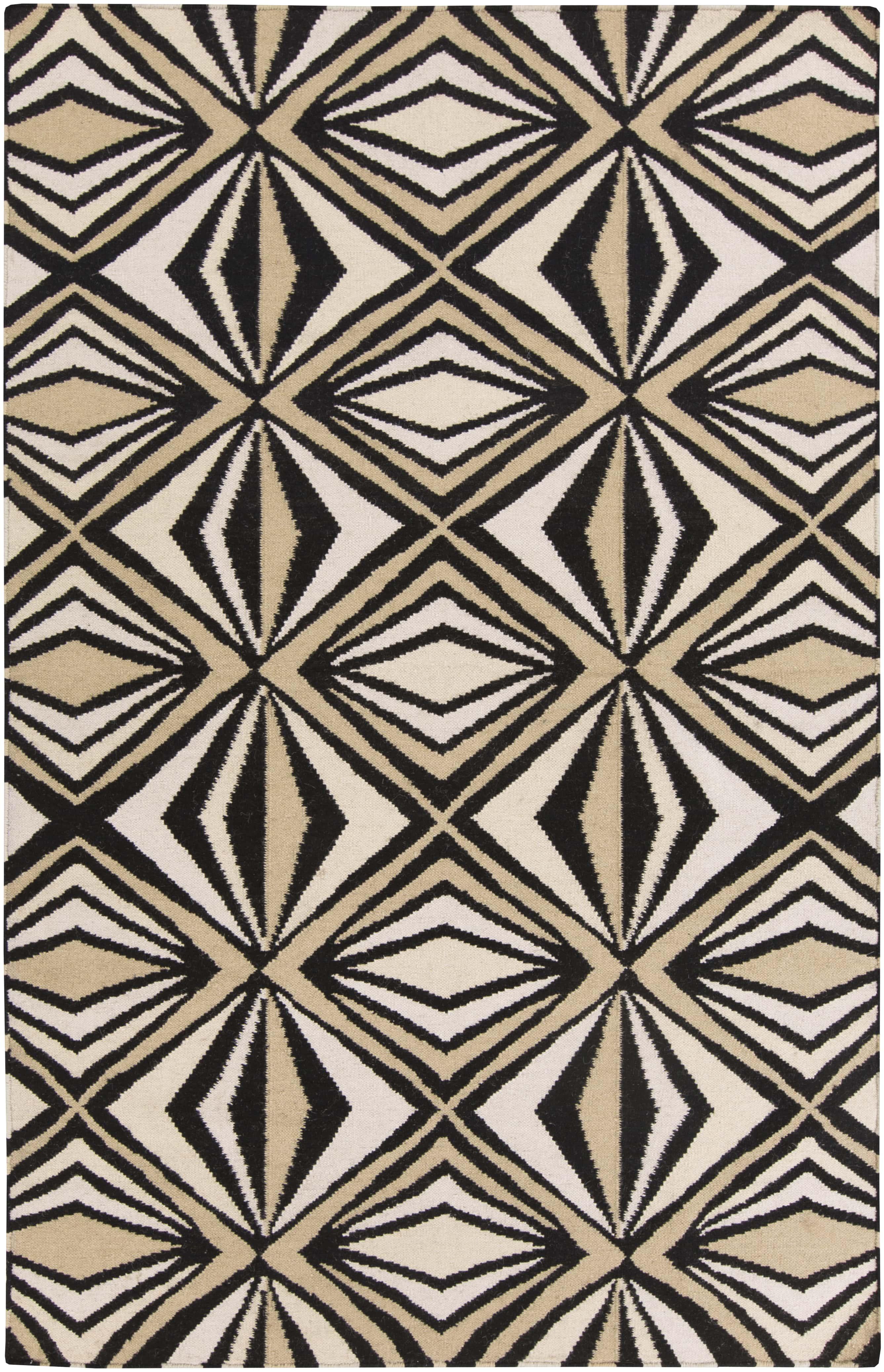 Albion Modern Black Area Rug