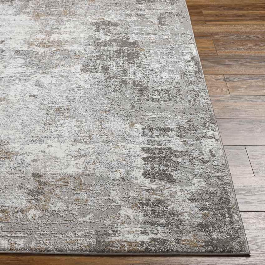 Alburnett Modern Gray Area Rug