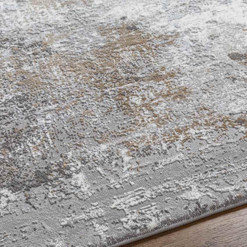 Alburnett Modern Gray Area Rug