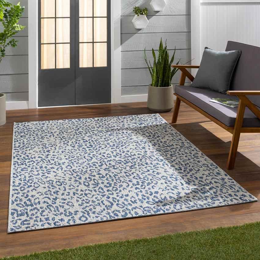 Alem Modern Navy Area Rug