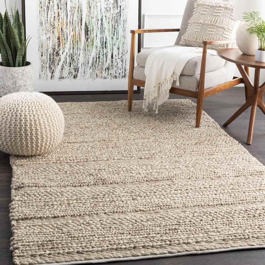 Alex Modern Cream Area Rug