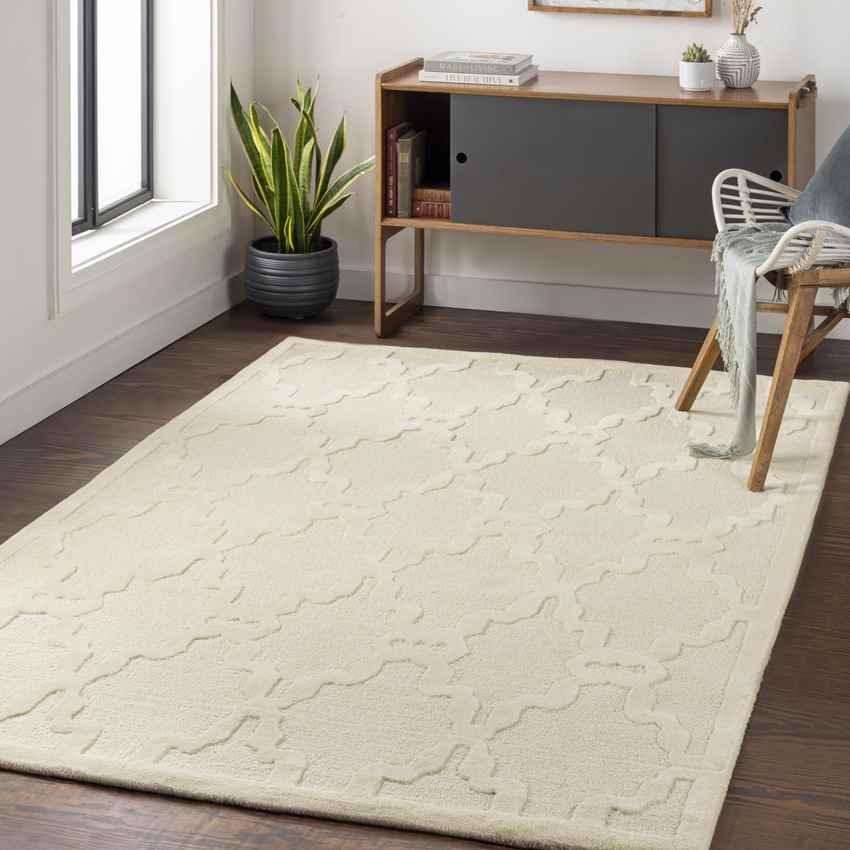 Alfreton Global Ivory Area Rug