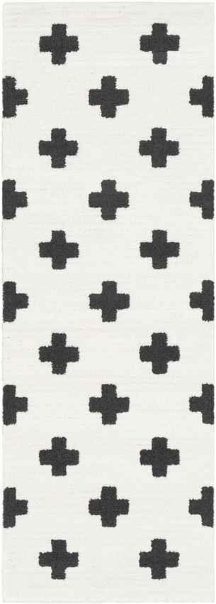 Alisa Modern Black Area Rug