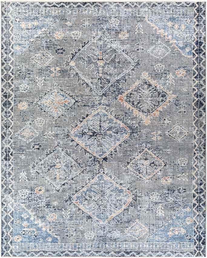 Allen Traditional Navy Area Rug