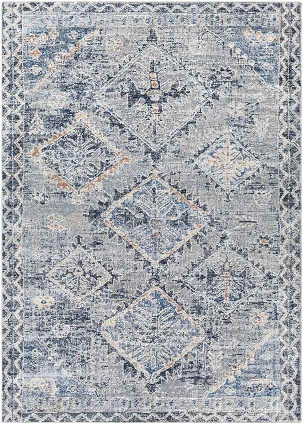 Allen Traditional Navy Area Rug