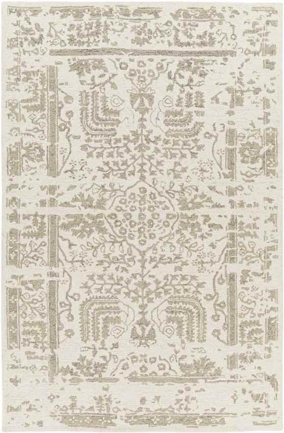 Aloa Traditional Ivory Area Rug