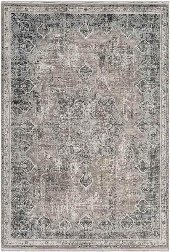 Alteveer Traditional Light Gray Area Rug