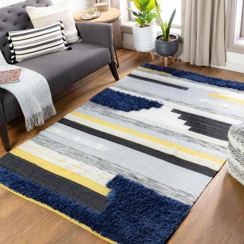 Altforst Global Blue Area Rug