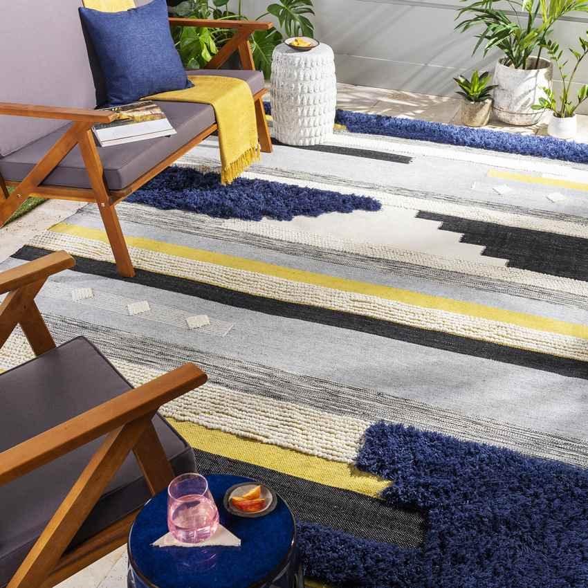 Altforst Global Blue Area Rug