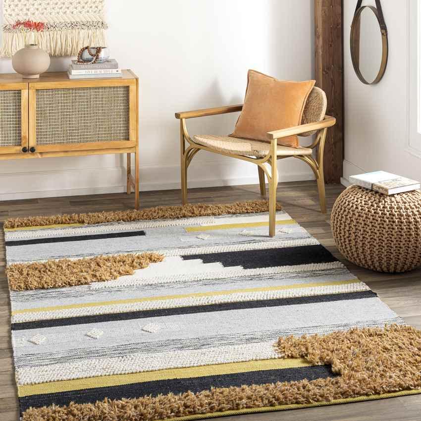 Altforst Global Gray Area Rug