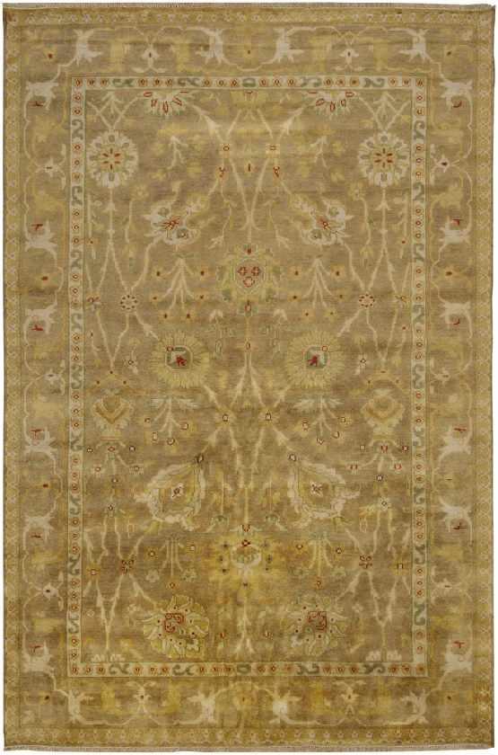 Altha Traditional Light Brown Area Rug