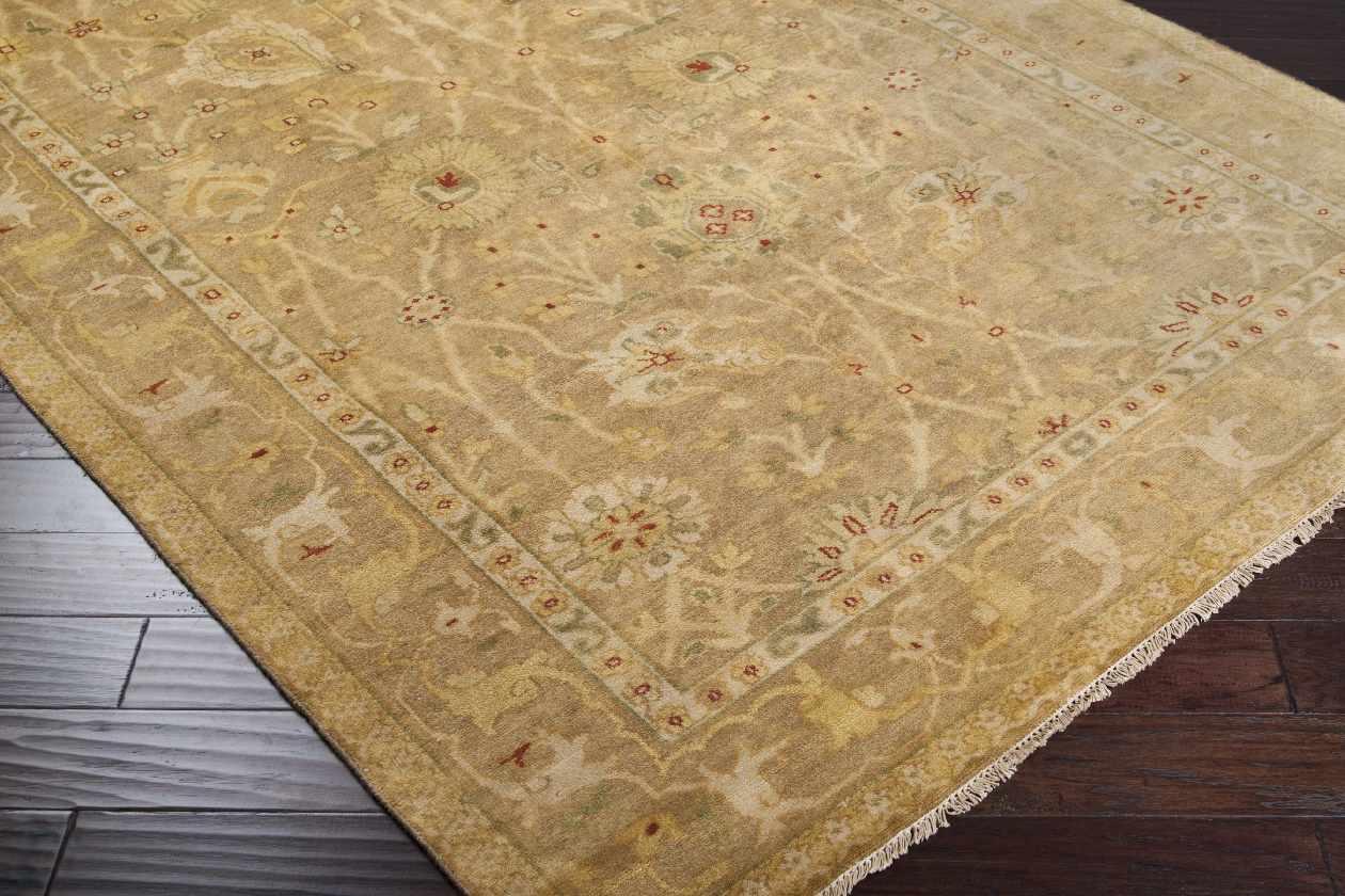 Altha Traditional Light Brown Area Rug