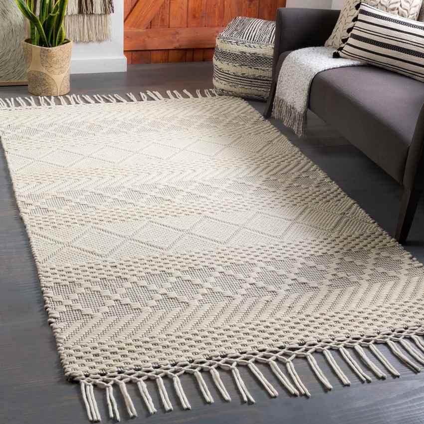 Alto Pass Global Cream Area Rug