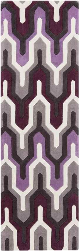 Altona Modern Bright Purple Area Rug