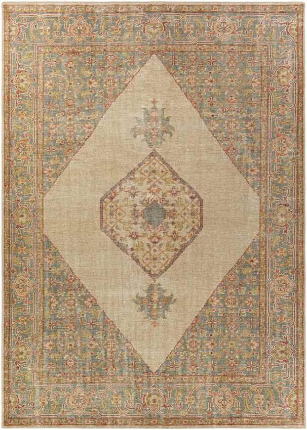 Alverna Traditional Brown Area Rug