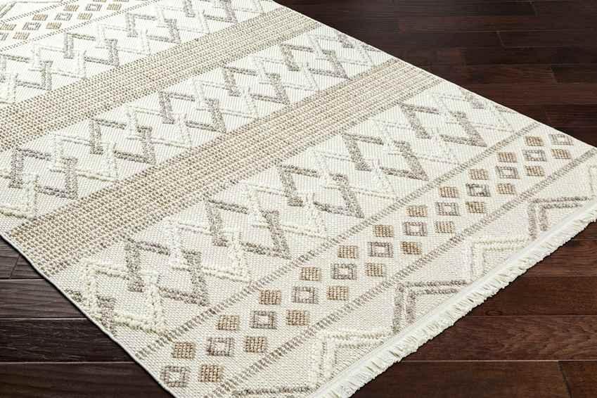 Alysa Global Off-White/Brown Area Rug