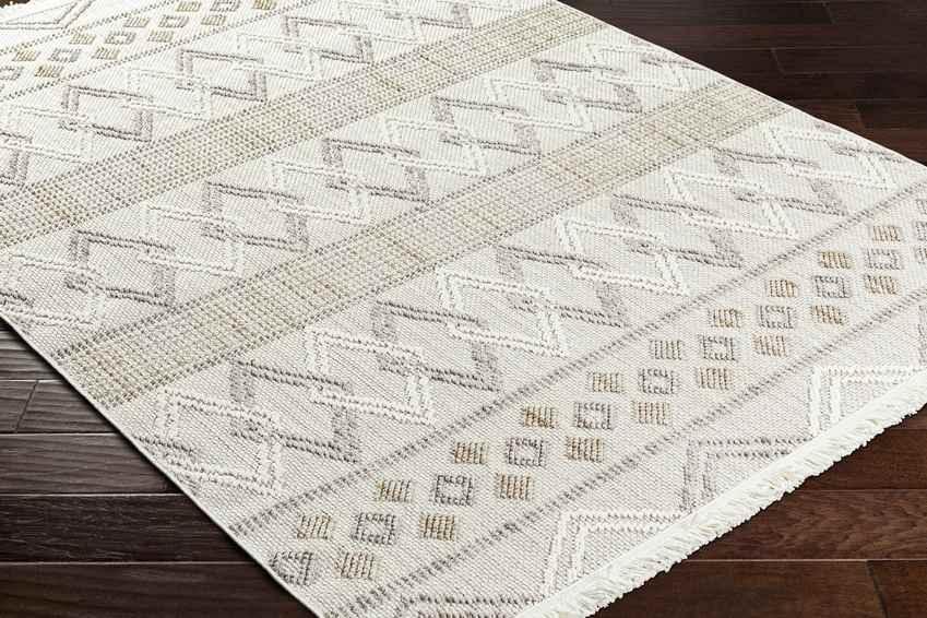 Alysa Global Off-White/Brown Area Rug