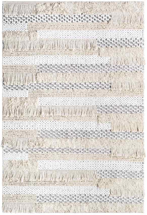 Aman Bohemian Light Beige Area Rug