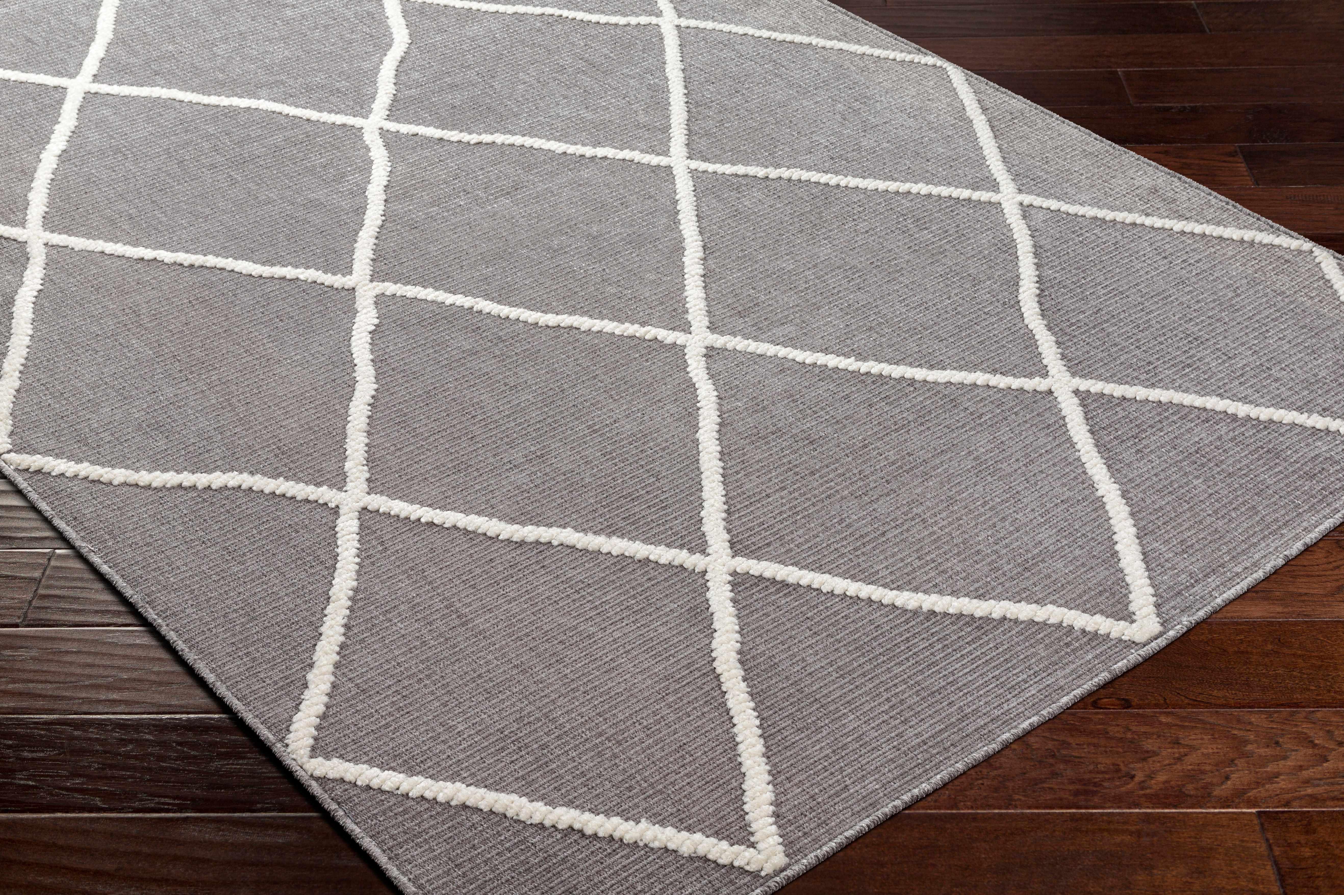 Amani Gray Washable Area Rug