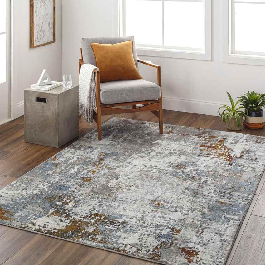 Amaqua Modern Gray Area Rug