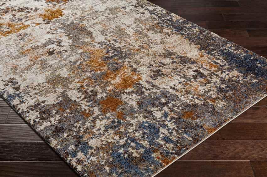 Amathous Modern Rust Area Rug